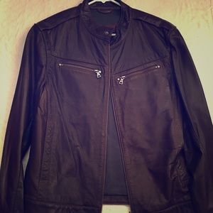 Men’s Danier Bomber Leather Jacket